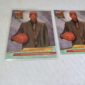 1992-93 Fleer Ultra Robert Horry Rookie Card #195 ( 2-CARDS )